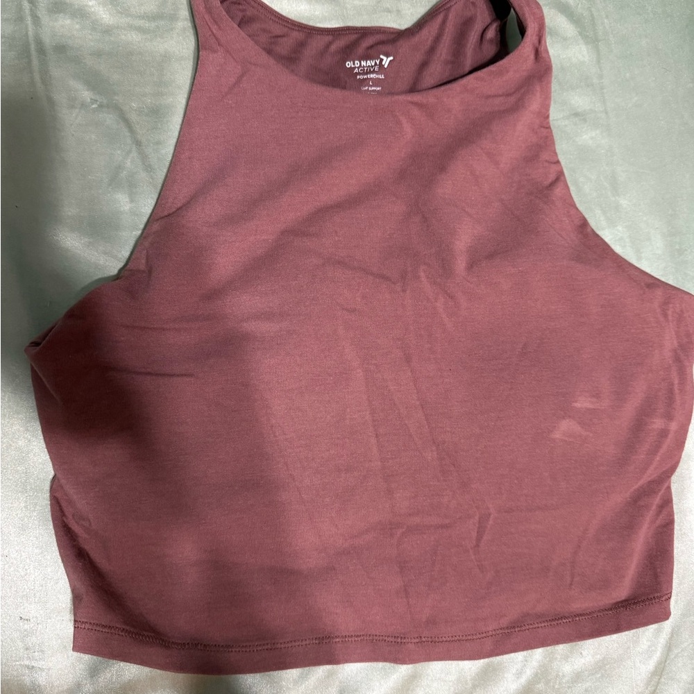 Old Navy Burgundy Sleeveless Top